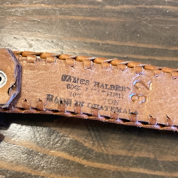 Vintage James Halbert Belt - Picture 5 of 6
